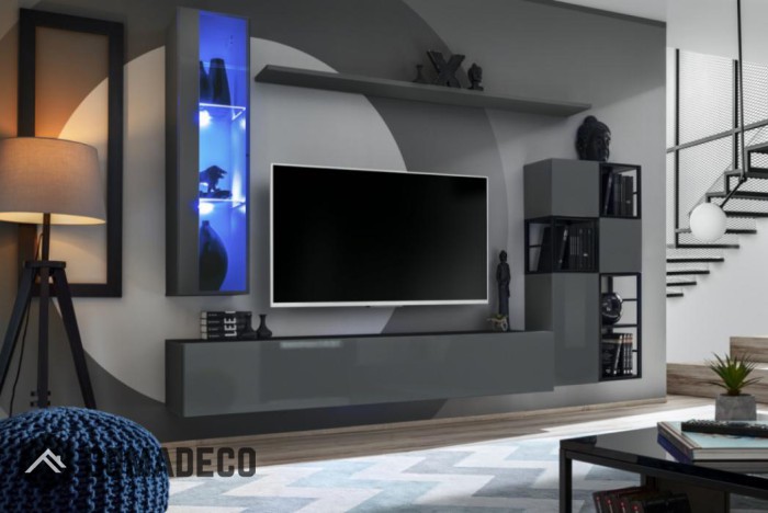 Shift M2- modern wall unit