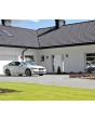 Fargo 1 - modern single front door Color: White