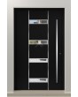 LIM 09E - aluminium single modern entry door