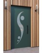 LIM 11E - aluminium front door with advanced security locks