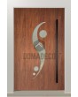 LIM 11E - aluminium front door with advanced security locks