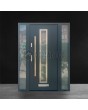 Fargo 12 anthracite front door with left and right sidelights