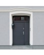 Fargo 13 - front simple entry door Color: Anthracite sapphire