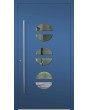 LIM 13E - stylish modern aluminum entrance door with glass