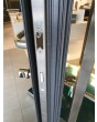 LIM M6 double -  brown liquid metal double aluminium door