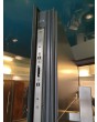 LIM C1 double - modern aluminum double hinged front door with glass