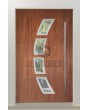 LIM 21A - aluminium front door with glass