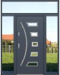 custom configuration - Fargo door with left right and top sidelights