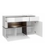 Chandler - white living room entertainment center