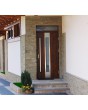 Fargo 30 - house front single door Colour: swamp oak; Glass type: sand