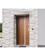 Fargo 41A - contemporary single front door Colour: winchester