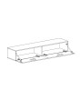 Seattle 12 - Black wall unit