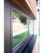 AL86-D1 - Double aluminium window - tilt and turn / fixed