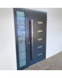Anthracite aluminium front entrance door