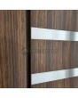 LIM AD18 - aluminium entrance door with horizontal stripes