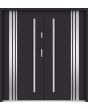 Sta Almeida Double - prehung exterior steel Double door