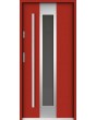 Sta Amerigo - stainless steel contemporary door with glass