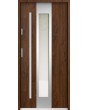 Sta Amerigo - stainless steel contemporary door with glass