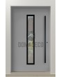 LIM AP01 - secure aluminium front doors with glass