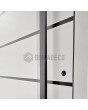 LIM AP04 - commercial aluminum hinged door for modern architecture