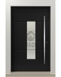 LIM AP06 - premium aluminum hinged front door with glass