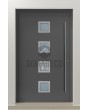LIM AP08 - slim frame modern aluminum front door