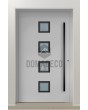 LIM AP08 - slim frame modern aluminum front door