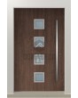 LIM AP08 - slim frame modern aluminum front door