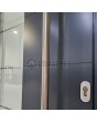 LIM AP06 double - aluminum double hinged entry door with glass