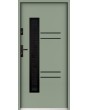 Avila Neo - external single front door with black frame around glass
