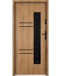 Avila Neo - external single front door with black frame around glass