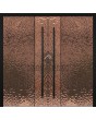 LIM B1 double - aluminium double hinged door covered with copper-plated stainless steel sheet
