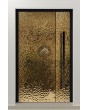 LIM B2 - aluminium hinged door covered with gold stainless steel sheet