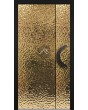LIM B2 - aluminium hinged door covered with gold stainless steel sheet
