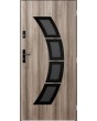 Sta Taurus noir - steel front door