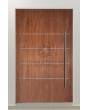 LIM C10 - strong aluminium entry door with stripes