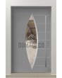LIM C11 - high strength aluminium main door with glass