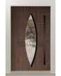 LIM C11 - high strength aluminium main door with glass