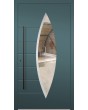 LIM C11 - high strength aluminium main door with glass