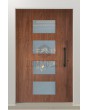 LIM C2 - aluminium entry hinged door with four glass