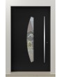 PIVOT C20 - aluminium pivot door with glass