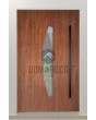 PIVOT C20 - aluminium pivot door with glass