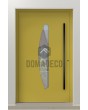 PIVOT C20 - aluminium pivot door with glass