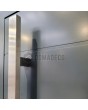 PIVOT 41 - aluminium pivot door with strip
