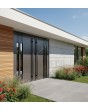 LIM C3 double -  front entrance aluminium double door