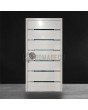 White modern front aluminium door