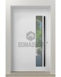 PIVOT C8 - Pivot aluminium designer door with glass