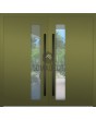 Aluminium double modern entry door