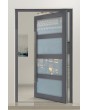 PIVOT C9 - glazed aluminium pivot door