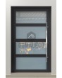 LIM C9 - glass aluminium front door